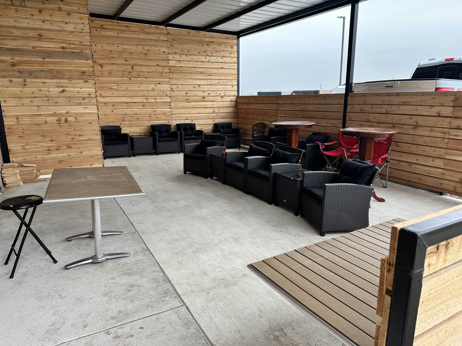 ZODI'X Cigar Lounge interior — premium cigars and spirits